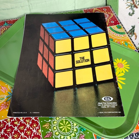 80s Rubik’s Cube Booklet - Picture 4 of 4